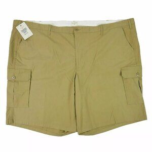 New Dockers Big & Tall Cargo Shorts Lightweight Performance Beige Tan Mens Sz 60
